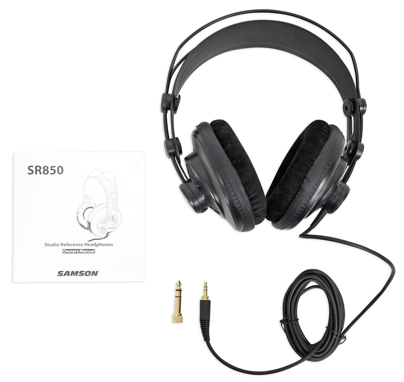 Samson SR850 Professional Semi-Open Studio Reference Monitoring Headphones