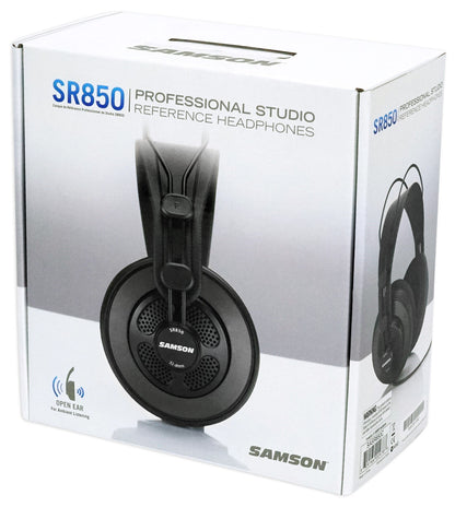 Samson SR850 Professional Semi-Open Studio Reference Monitoring Headphones