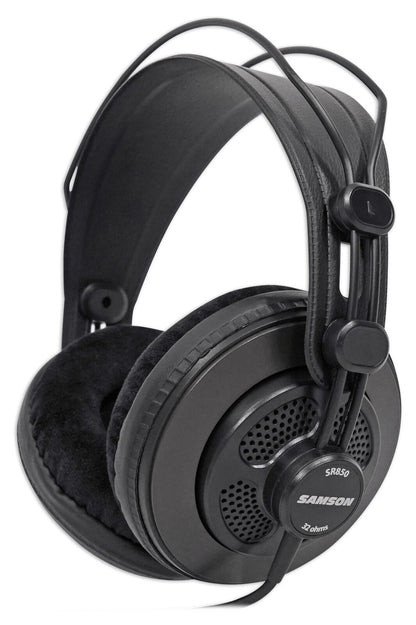 Samson SR850 Professional Semi-Open Studio Reference Monitoring Headphones